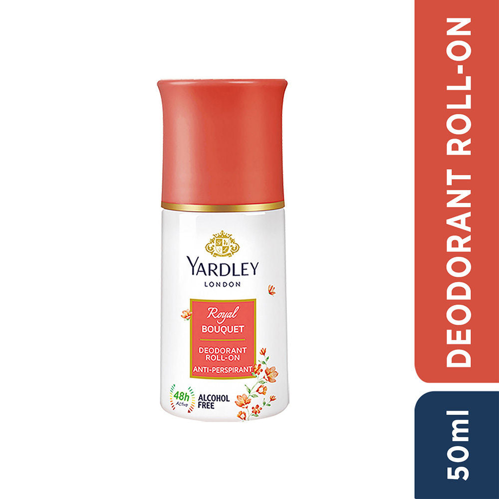 Yardley London Royal Bouquet Roll-On Deodorant for Women, 50ml Buy at Indicrest