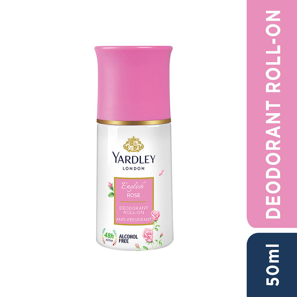 Yardley London English Rose Deodorant Roll-on, 50ml Buy at Indicrest