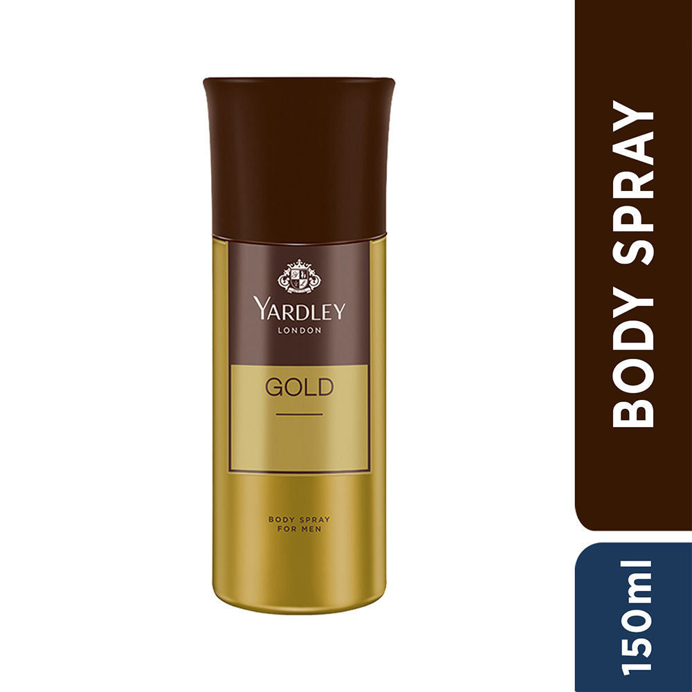 Yardley London - Gold Body Spary For Men, 150ml Buy at Indicrest