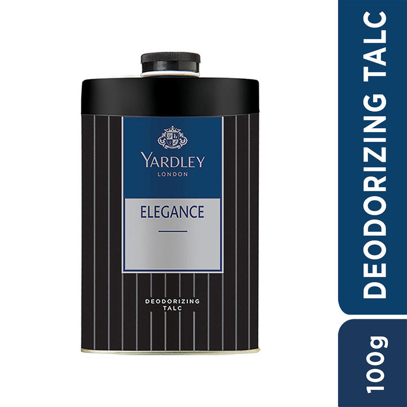 Yardley London Elegance Deodorizing Talcum Powder, 100g Buy at Indicrest