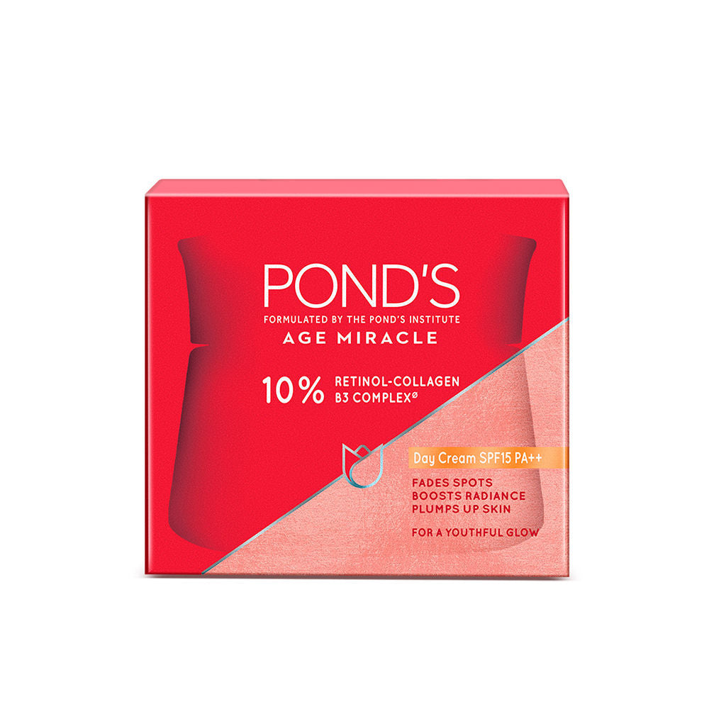 Pond’s Age Miracle Retinol-Collagen B3 Complex Day Cream SPF 15 PA++, 20g Buy at Indicrest