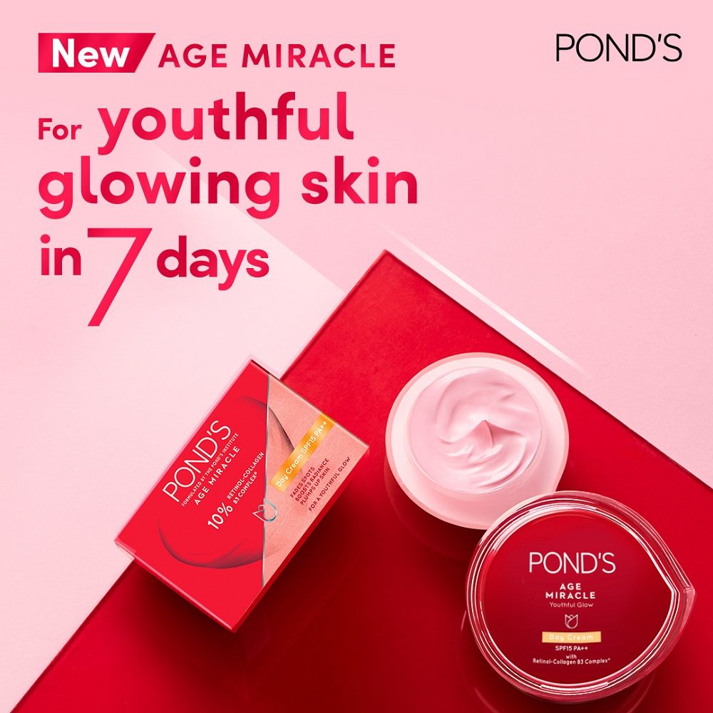 Pond’s Age Miracle Retinol-Collagen B3 Complex Day Cream SPF 15 PA++, 20g Buy at Indicrest Image 8