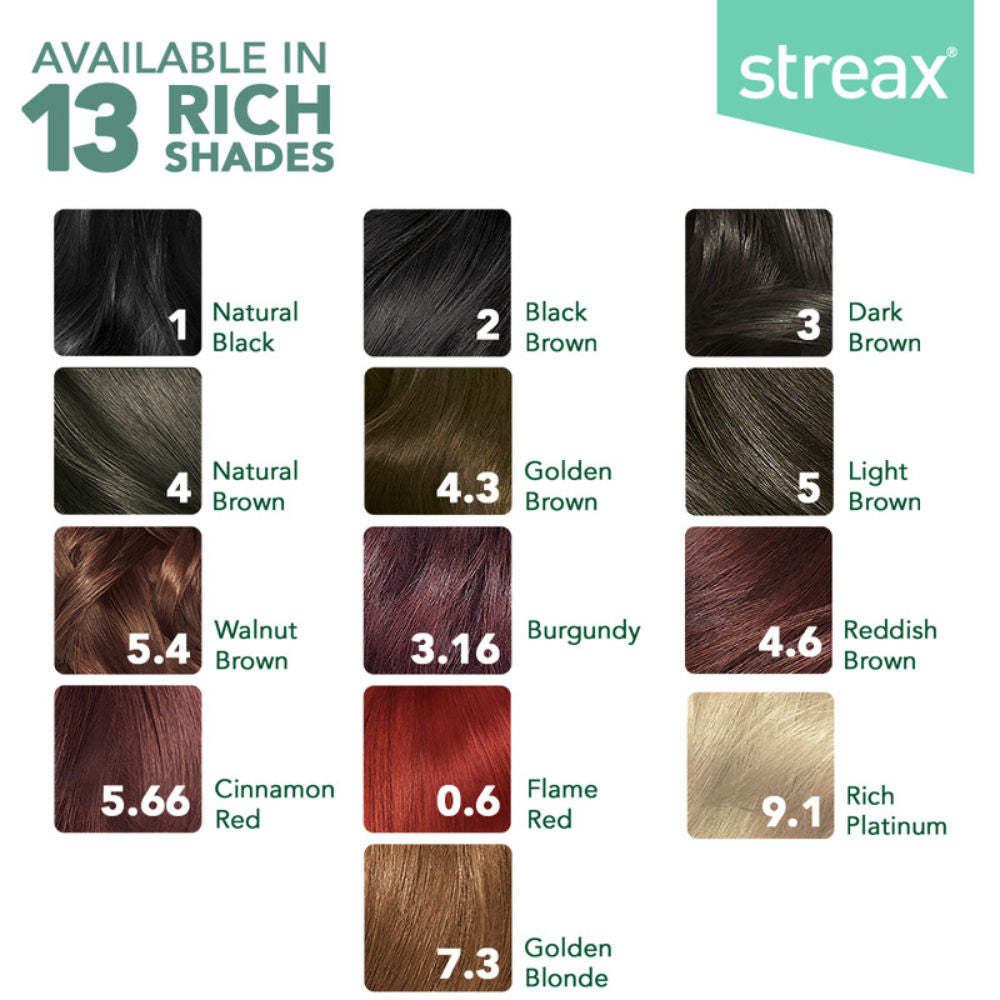 Streax Cream Hair Colour With 100% Grey Coverage & No Ammonia (Pack of 5) - 7.3 Golden Blonde, 225ml Buy at Indicrest Image 8