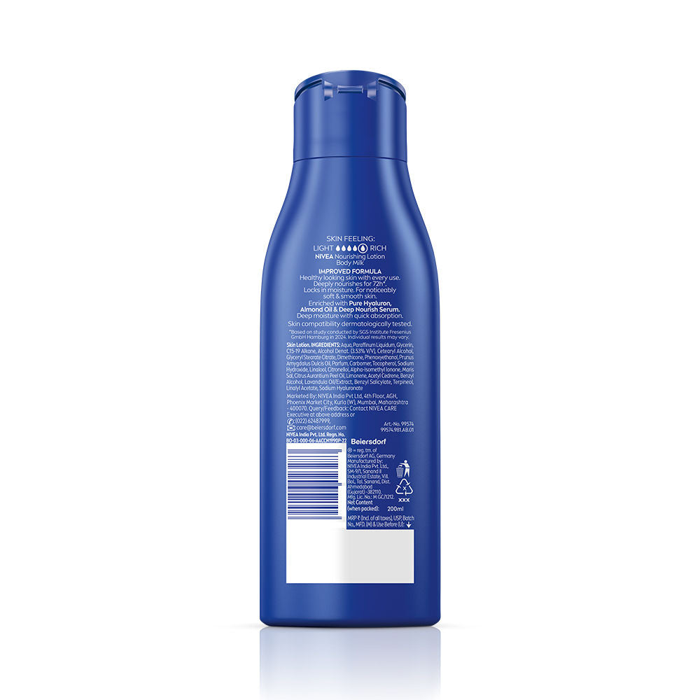 Nivea Nourishing Body Milk, 200ml Buy at Indicrest Image 11