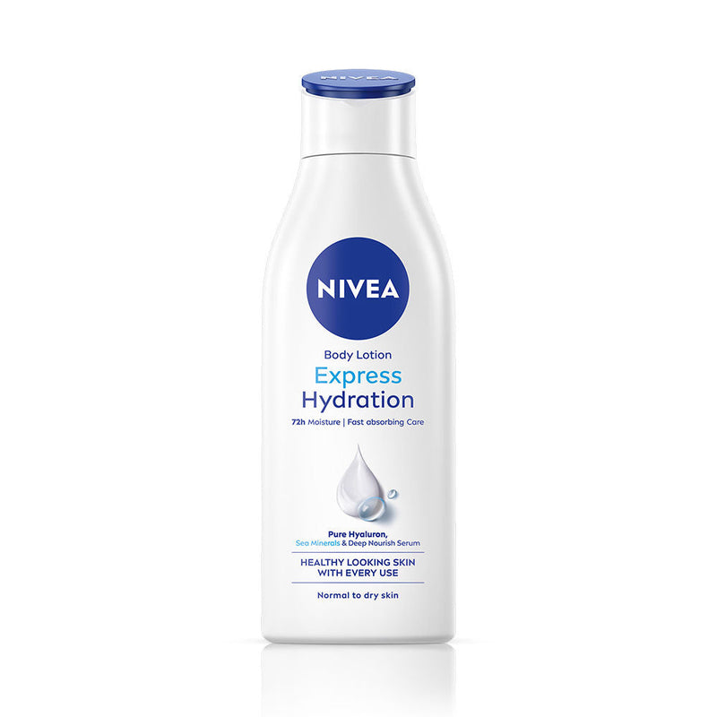 Nivea Express Hydration BODY LOTION with Sea Minerals - 5 in 1 COMPLETE CARE for 48H Moisturization, 200ml Buy at Indicrest