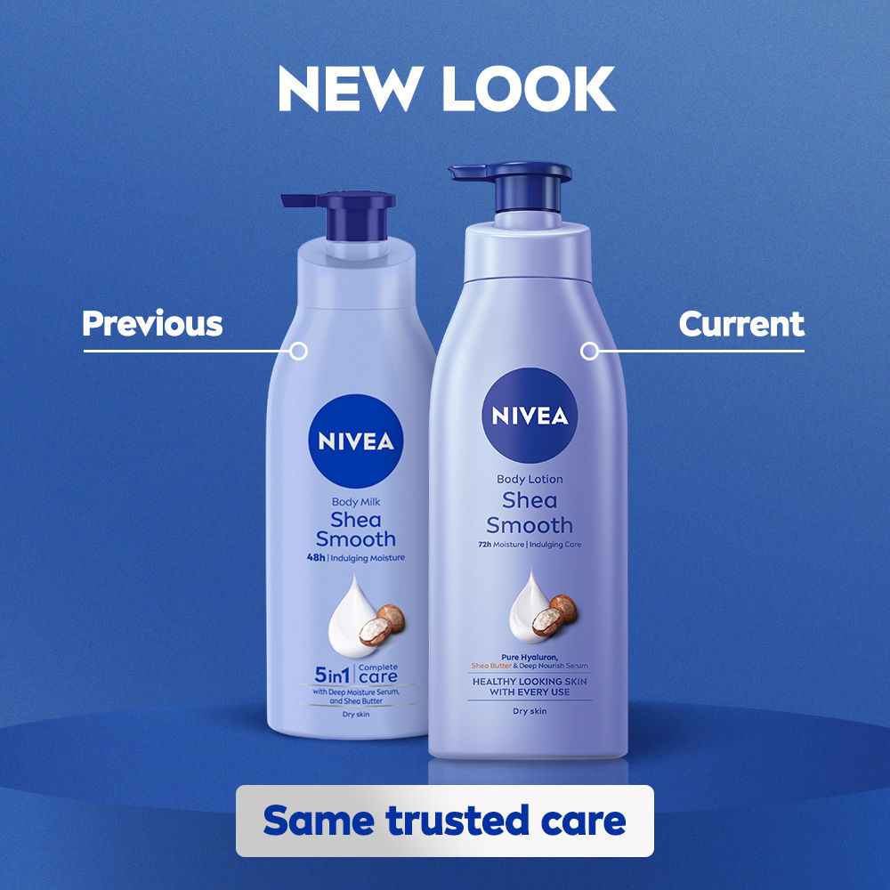 Nivea Shea butter Body Milk Lotion - 5 In 1 COMPLETE CARE For 72Hr Moisturised Skin Dry Skin, 400ml Buy at Indicrest Image 10