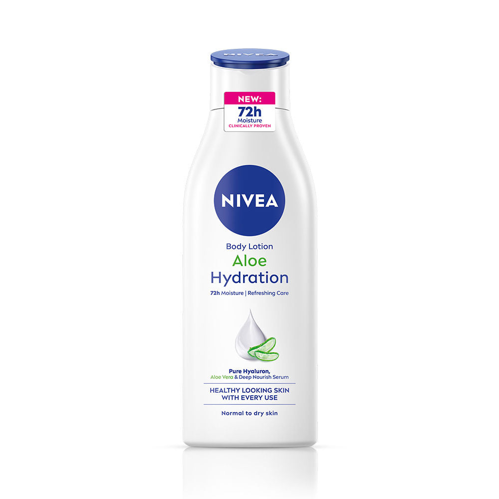 Nivea 100% NATURAL ALOEVERA Body lotion- 5 in 1 COMPLETE CARE for 48H Refreshing moisturization, 200ml Buy at Indicrest Image 2