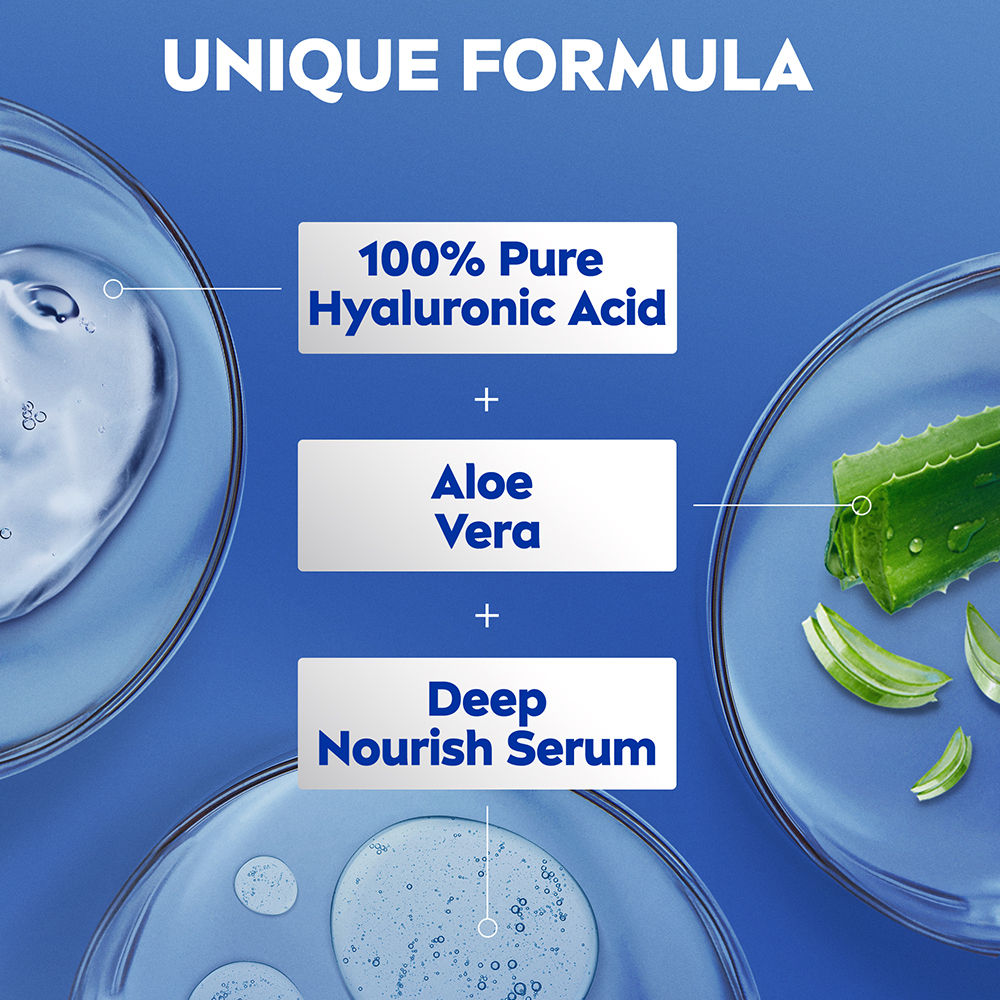 Nivea 100% NATURAL ALOEVERA Body lotion- 5 in 1 COMPLETE CARE for 72H Refreshing moisturization, 400ml Buy at Indicrest Image 6