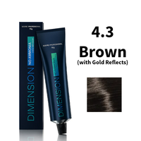 4.3 - Brown (with Gold Reflects)