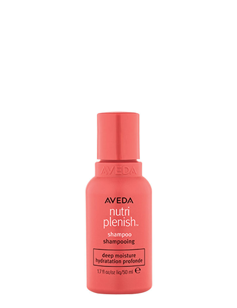 Aveda Nutriplenish Deep Hydration Shampoo for Dry & Frizzy Hair with Coconut Oil - Mini, 50ml