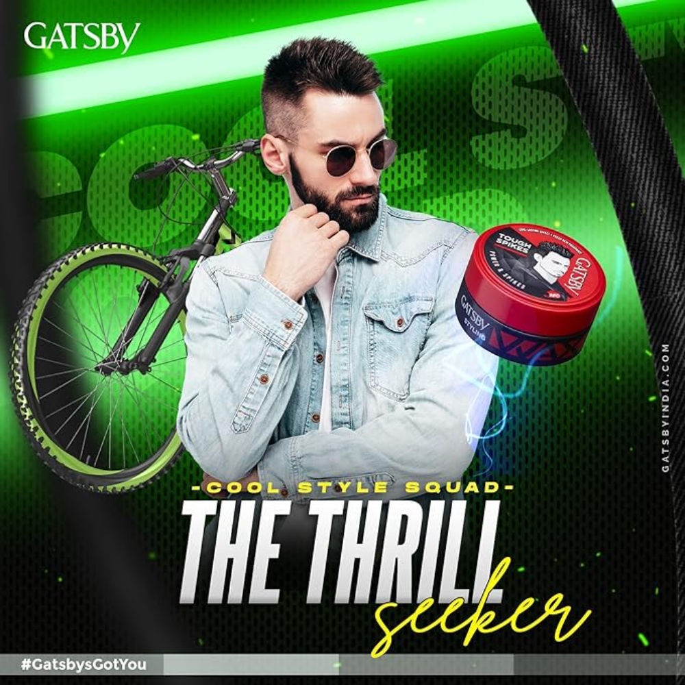 Gatsby Styling Wax Power & Spikes Hair Styler, 75g Buy at Indicrest Image 11