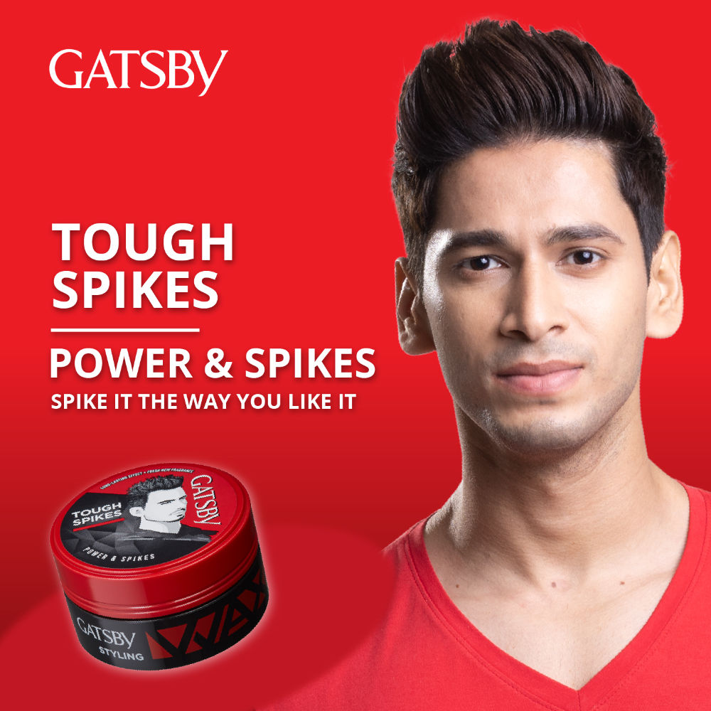 Gatsby Styling Wax Power & Spikes Hair Styler, 75g Buy at Indicrest Image 8