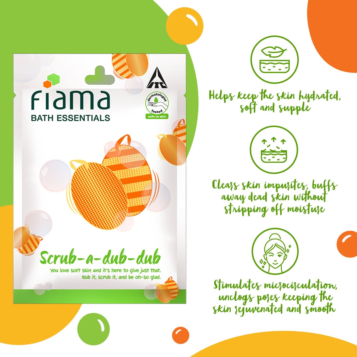 Fiama Bath Essentials Scrub-a-Dub-Dub Buy at Indicrest Image 5