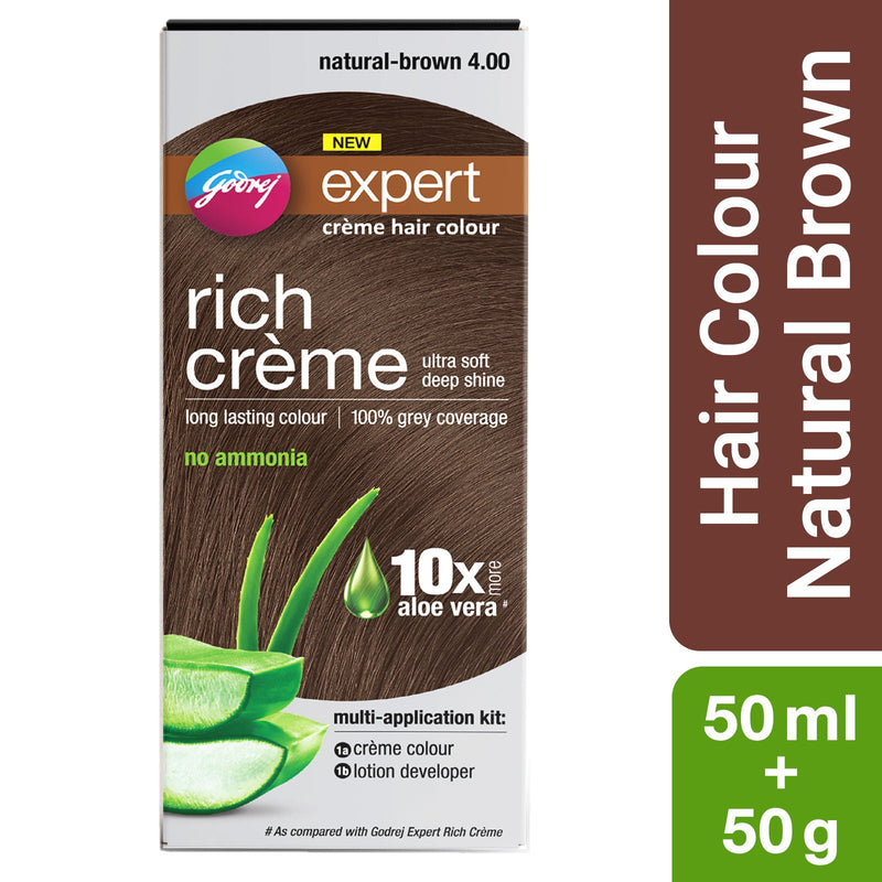 Godrej Expert Rich Creme - Natural Brown, 100g Buy at Indicrest