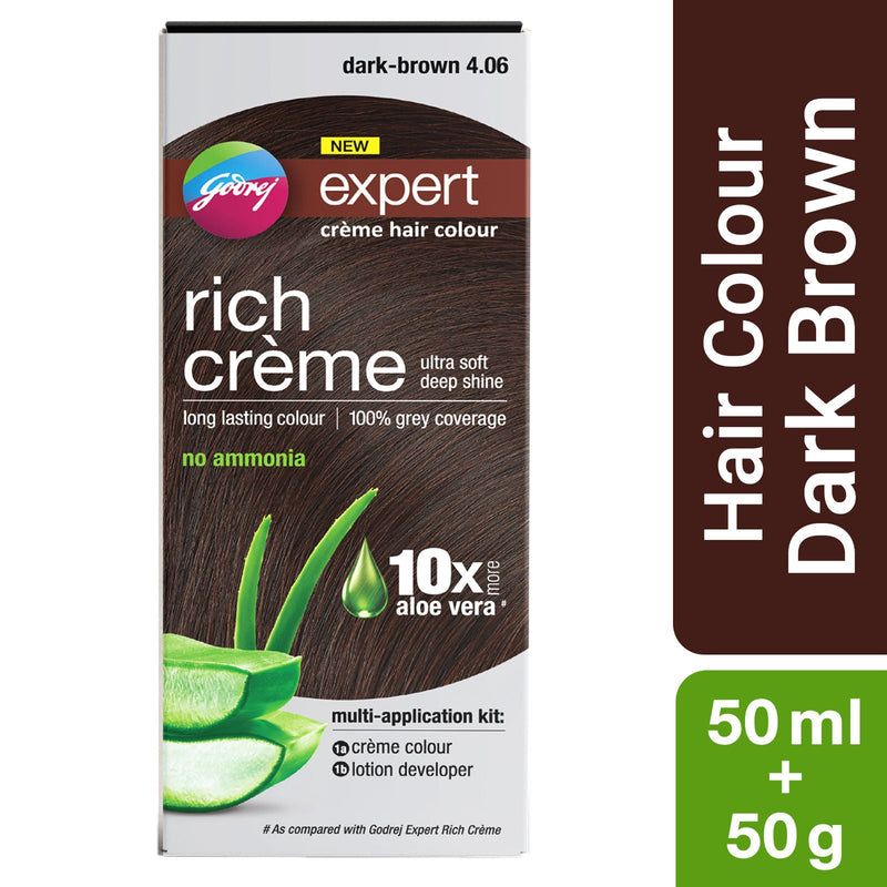 Godrej Expert Rich Creme - Dark Brown, 100g Buy at Indicrest