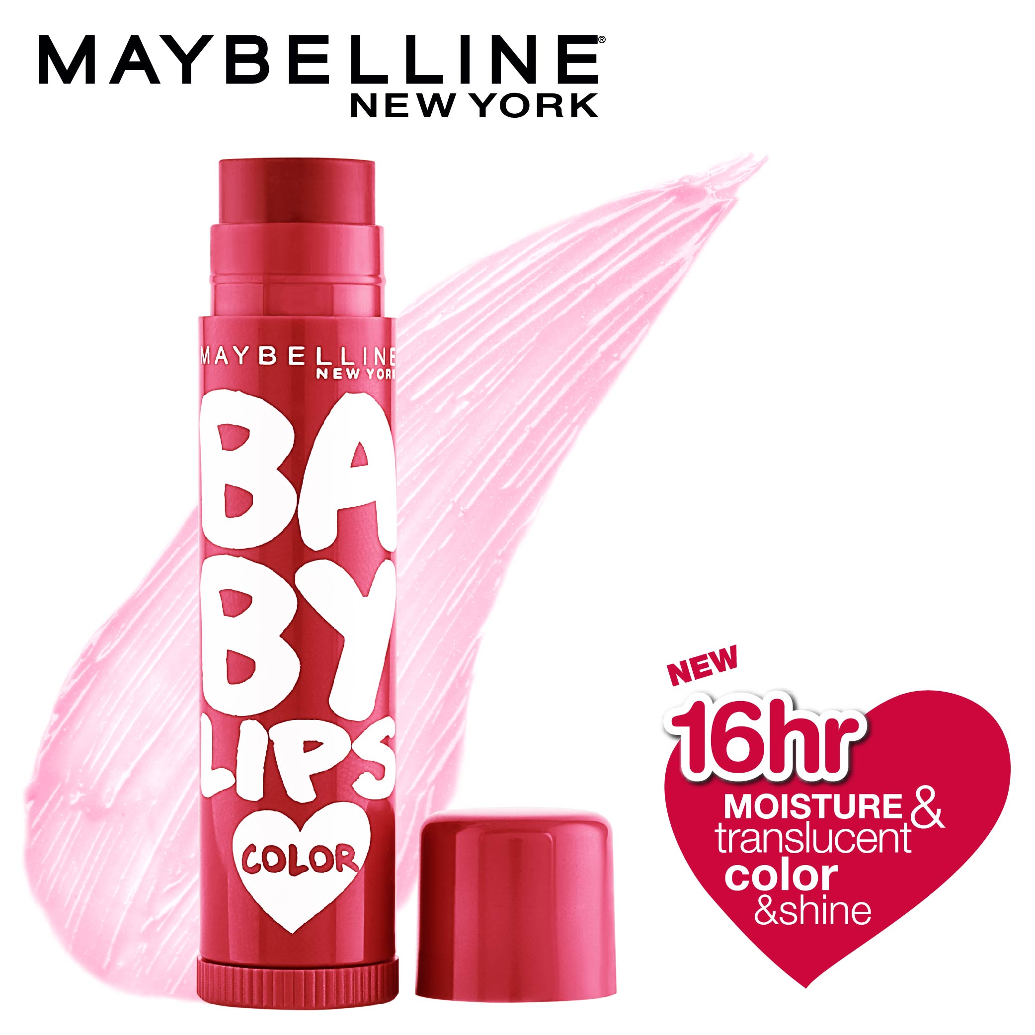 Maybelline New York Baby Lips Color Lip Balm with SPF 11, Lasts UpTo 24H - Cherry Kiss + Berry Crush, 8g Buy at Indicrest Image 4