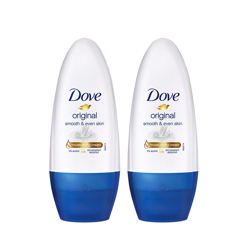 Dove Original Deodorant Roll On For Women (Pack of 2) Combo Buy at Indicrest
