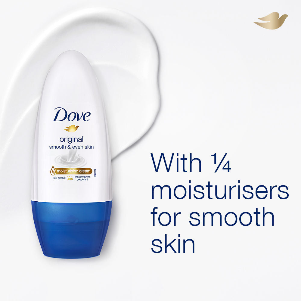 Dove Original Deodorant Roll On For Women (Pack of 2) Combo Buy at Indicrest Image 2