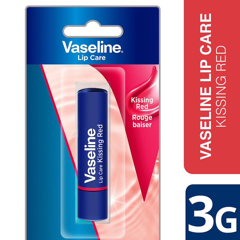 Vaseline Lip Care Colour + Care Tinted Lip Balm Stick - Kissing Red, 3g Buy at Indicrest