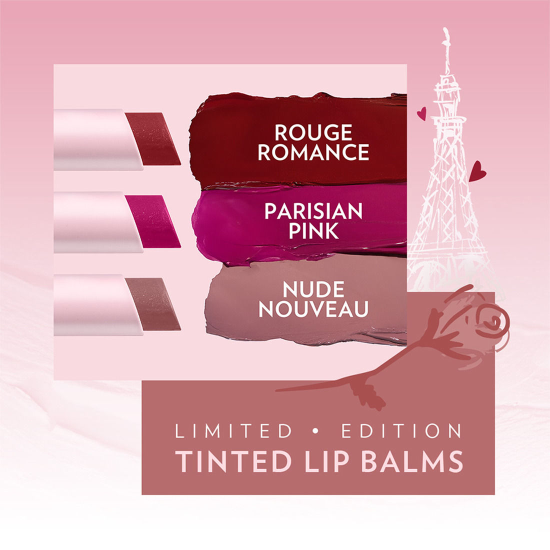 Vaseline Emily In Paris Tinted Lip Balm Stick - Nude Nouveau, 3g Buy at Indicrest Image 8