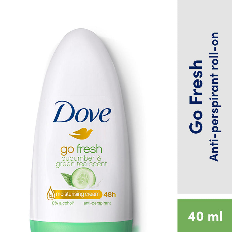 Dove Roll-On Deodorant Cucumber & Green Moisturising Cream, 40ml Buy at Indicrest