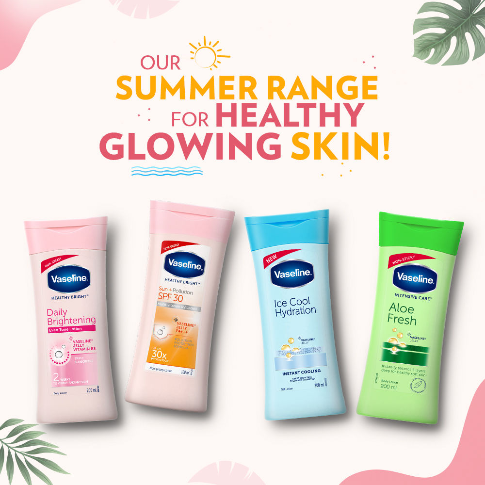 Vaseline Healthy Bright Complete 10 Body Lotion, 200ml Buy at Indicrest Image 8