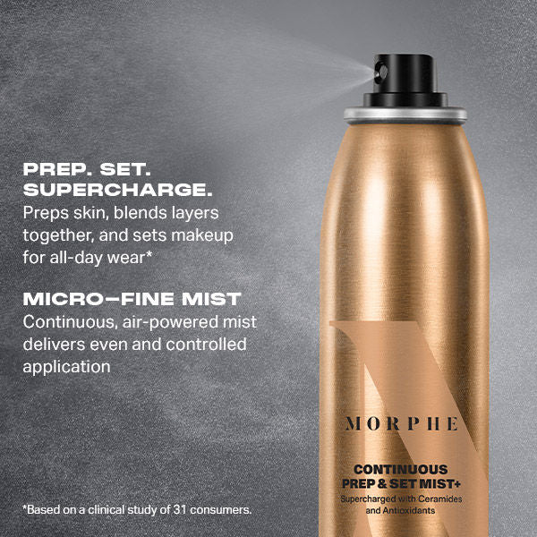 MORPHE Mini Continuous Prep & Set Mist+, 36.8g