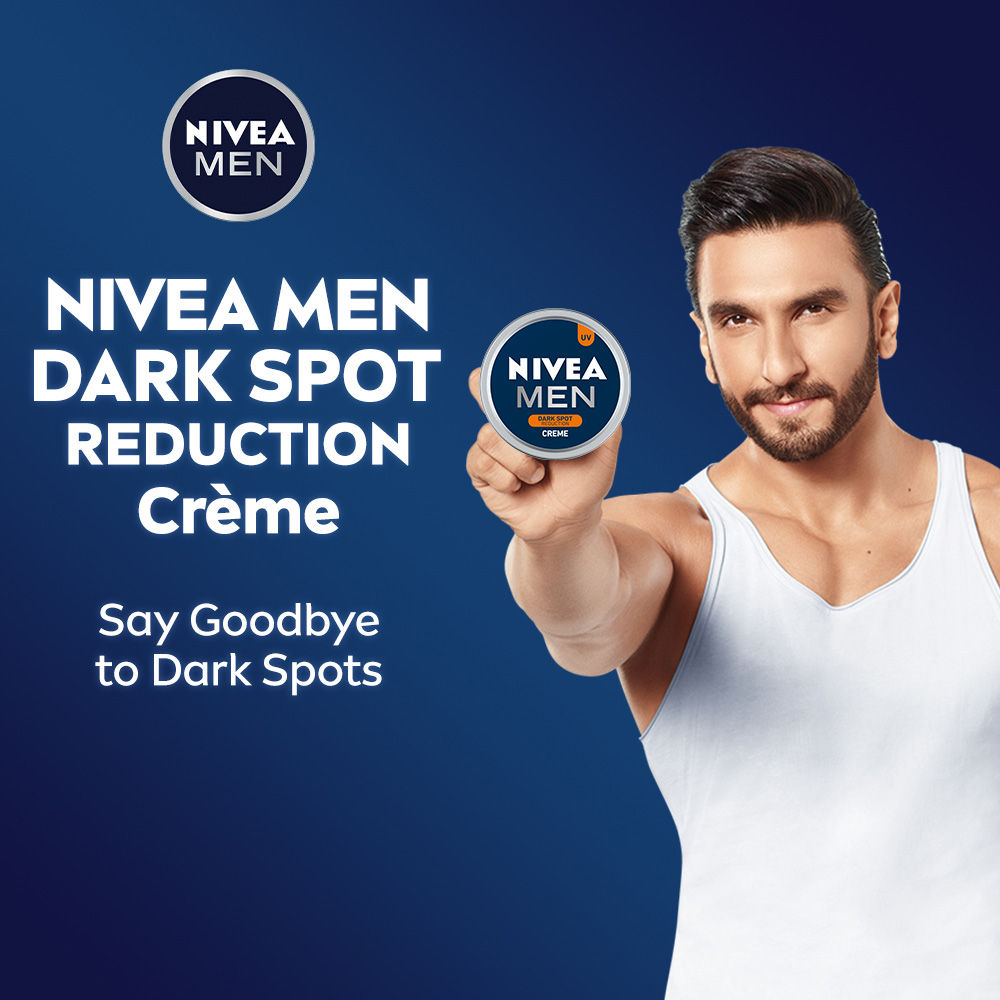 Nivea MEN Creme, Dark Spot Reduction, Non Greasy Moisturizer, Cream with UV Protect, 150ml Buy at Indicrest Image 3