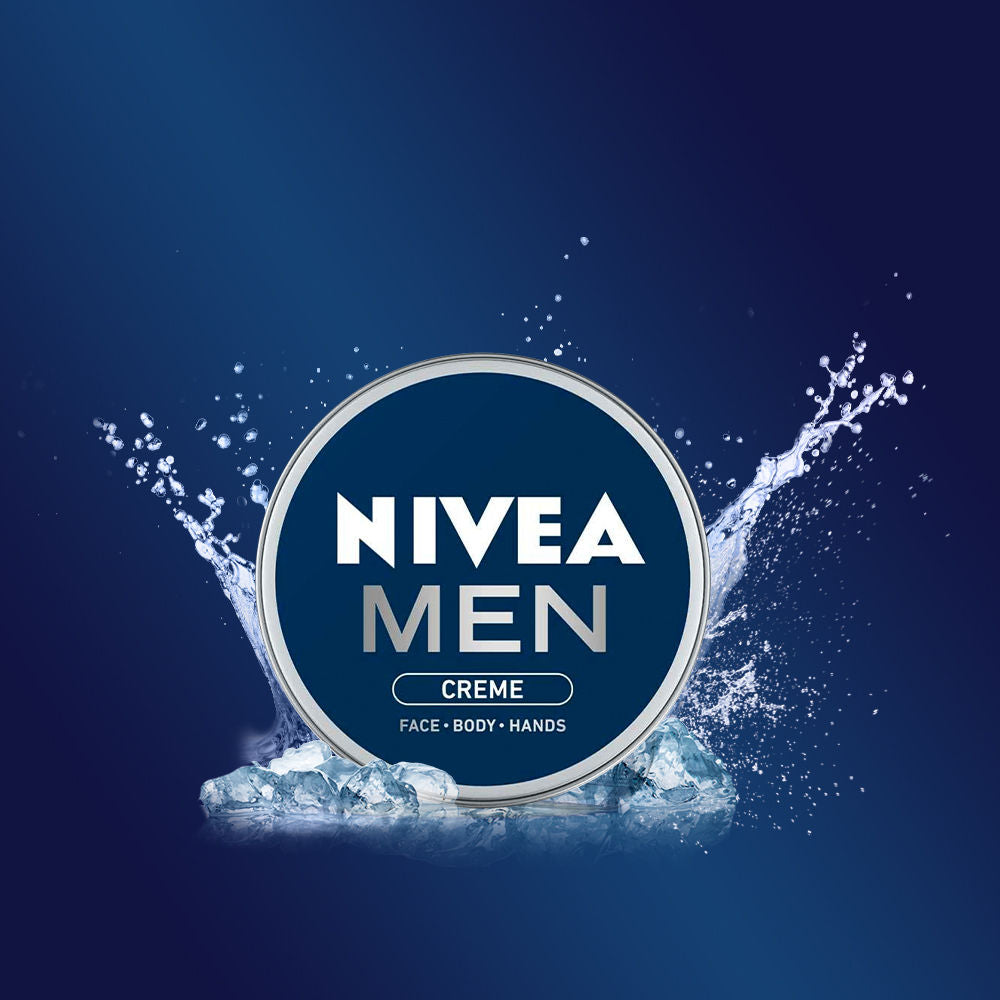 Nivea MEN Creme, Non Greasy Moisturizer, Cream for Face, Body & Hands, 75ml Buy at Indicrest Image 2