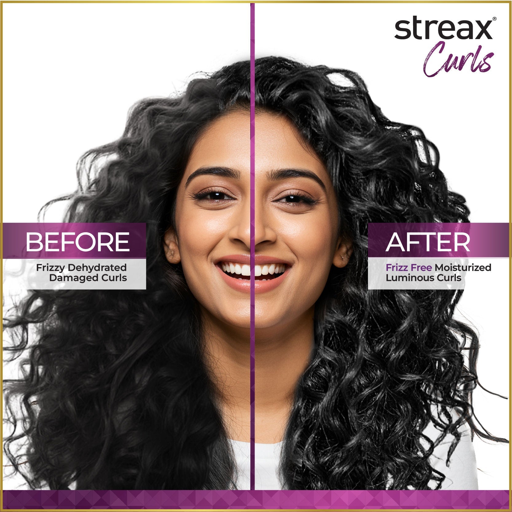 Streax Curl Hair Shampoo For Wavy & Curly Hair, 240ml Buy at Indicrest Image 5