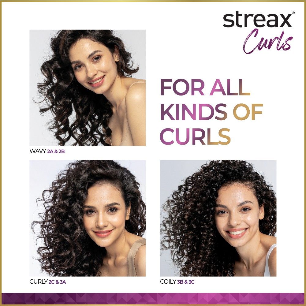 Streax Curl Hair Shampoo For Wavy & Curly Hair, 240ml Buy at Indicrest Image 7