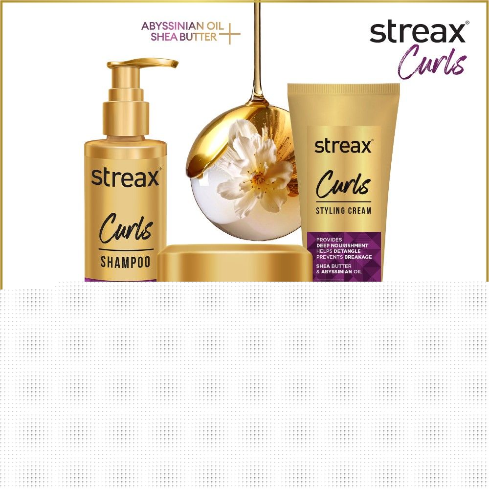 Streax Curl Hair Mask For Curly & Wavy Hair, 200g Buy at Indicrest Image 8