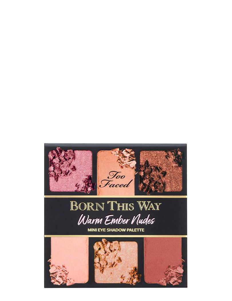 Too Faced Born This Way Nude Mini Eye Shadow Palette - Warm Ember Nudes, 5.7 g