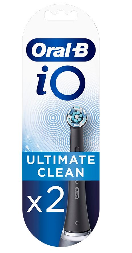 Oral-B Set Of 2 Io Ultimate Clean Brushes Black, 16g Buy at Indicrest Image 2