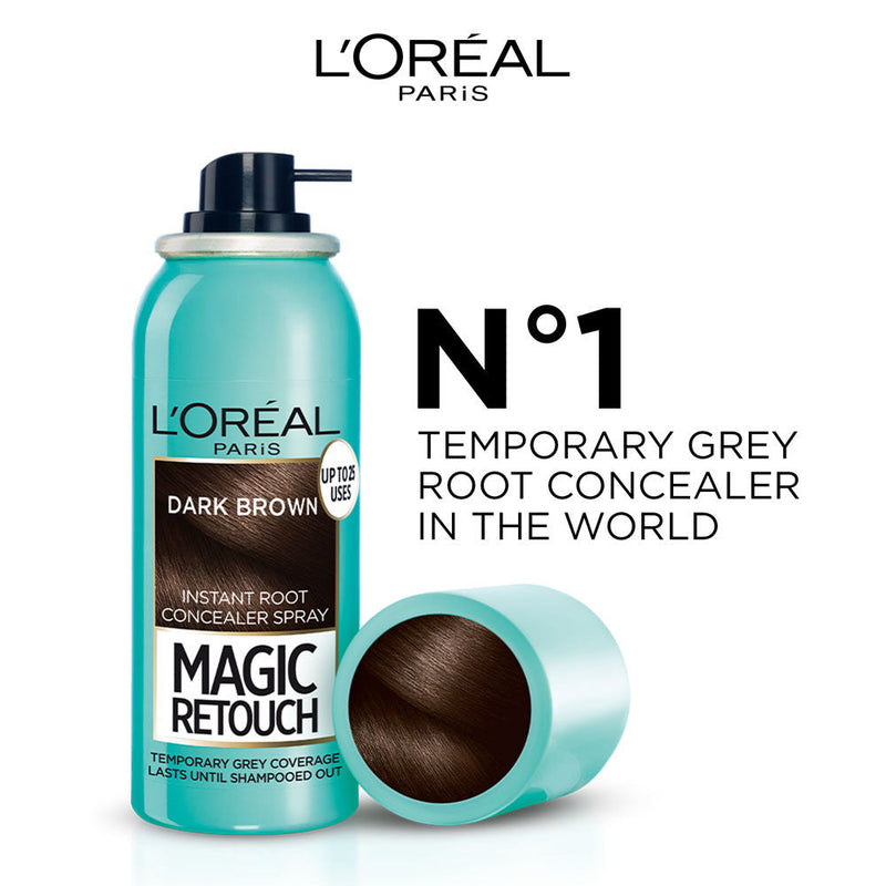 L'Oreal Paris Magic Retouch Instant Root Concealer Hair Color - 2 Dark Brown, 75ml Buy at Indicrest