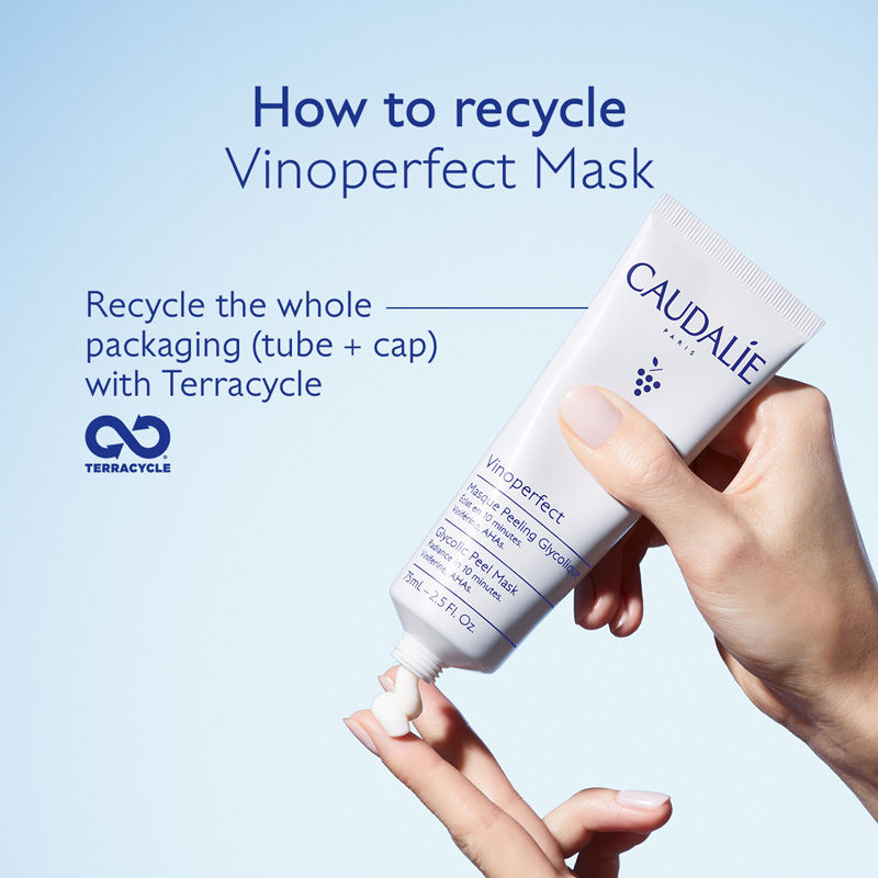 Caudalie Vinoperfect Glycolic Peel Mask, 75ml