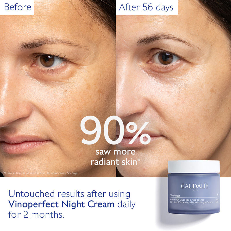 Caudalie Vinoperfect Dark Spot Correcting Glycolic Night Cream, 50ml