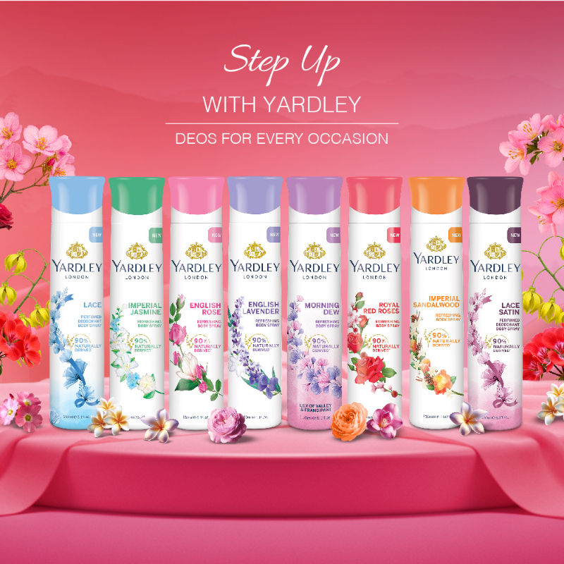 Yardley London Red Roses Deodorant, 150ml Buy at Indicrest Image 9