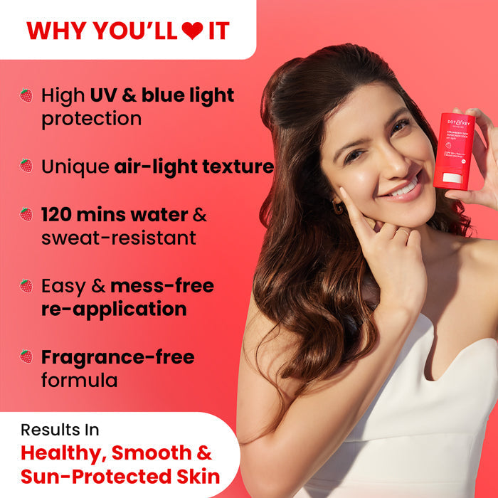 Dot & Key Strawberry Dew Sunscreen Stick SPF 50+ PA++++, 20g
