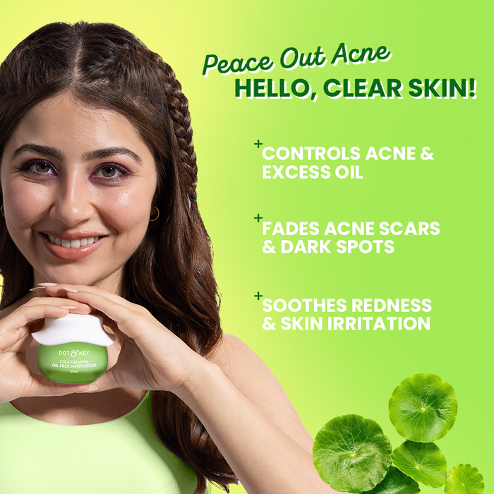 Dot & Key Cica (Centella) + Niacinamide Oil Free Moisturizer, 60g