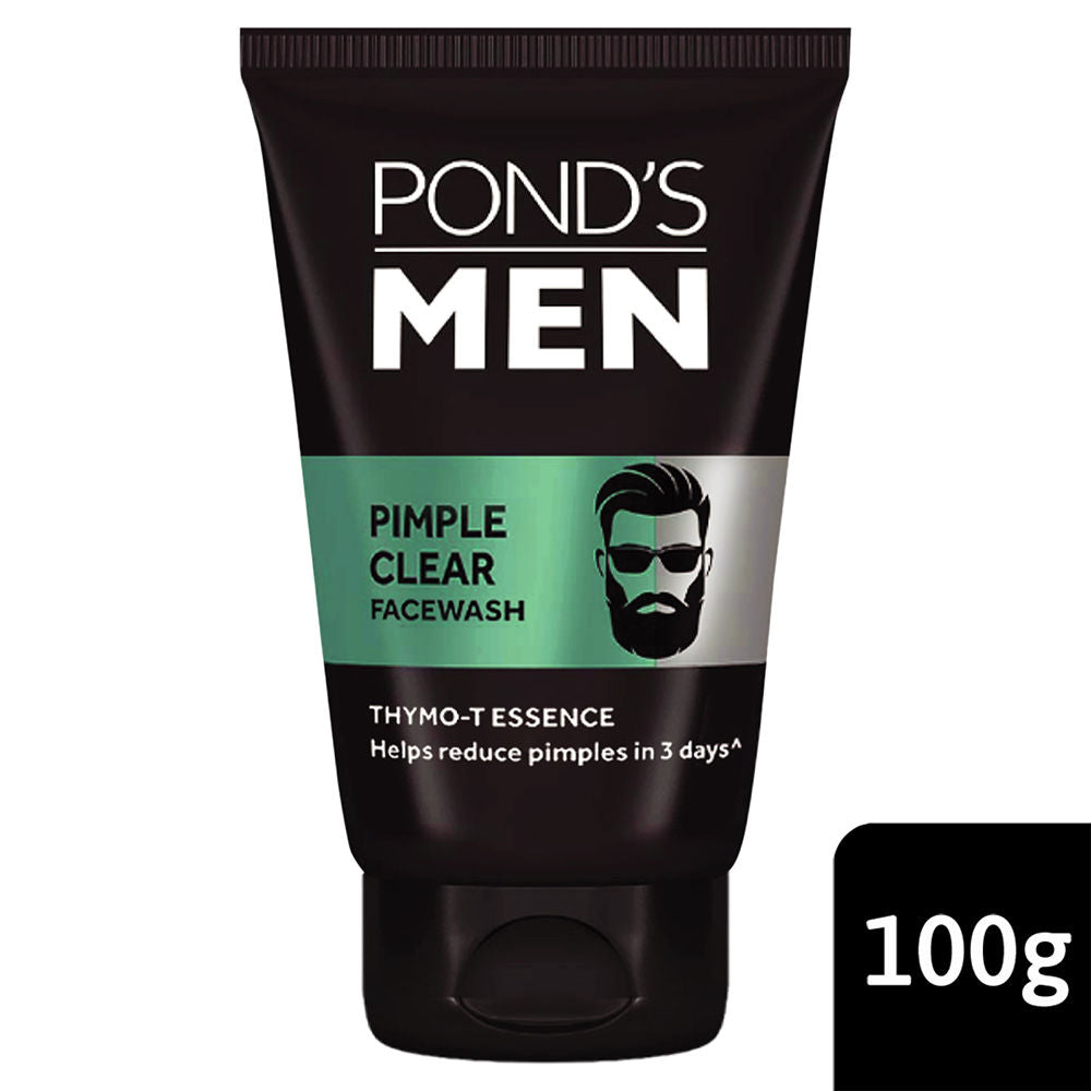 Pond’s Men Pimple Clear Facewash Reduces Pimples In 3 Days Specially For Men, 100g Buy at Indicrest
