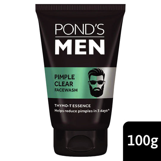 Pond’s Men Pimple Clear Facewash Reduces Pimples In 3 Days Specially For Men, 100g Buy at Indicrest