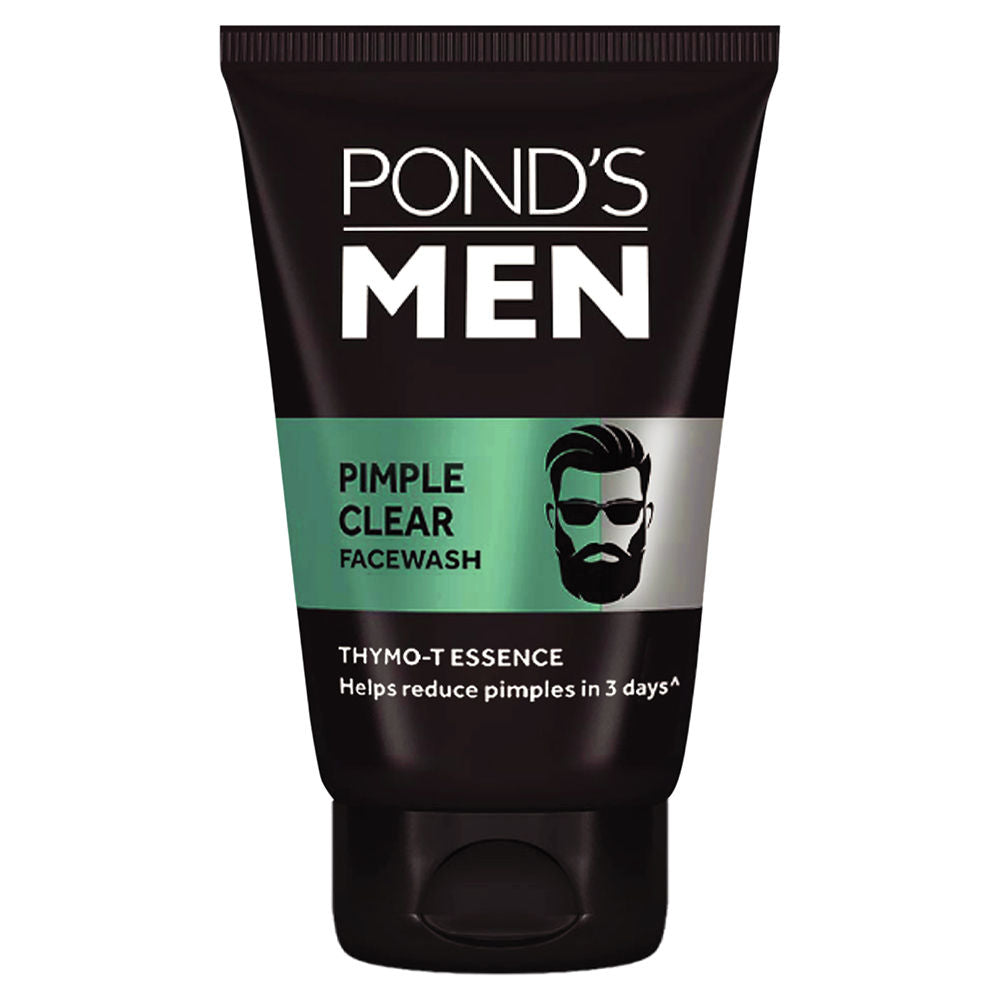 Pond’s Men Pimple Clear Facewash Reduces Pimples In 3 Days Specially For Men, 100g Buy at Indicrest Image 2