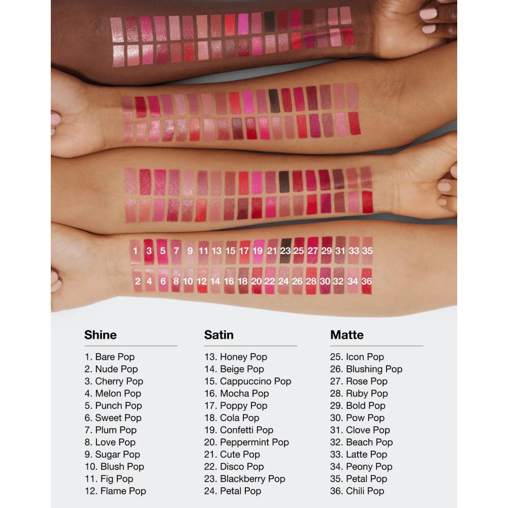 Clinique Pop Longwear Lipstick - Cola, 3.9g