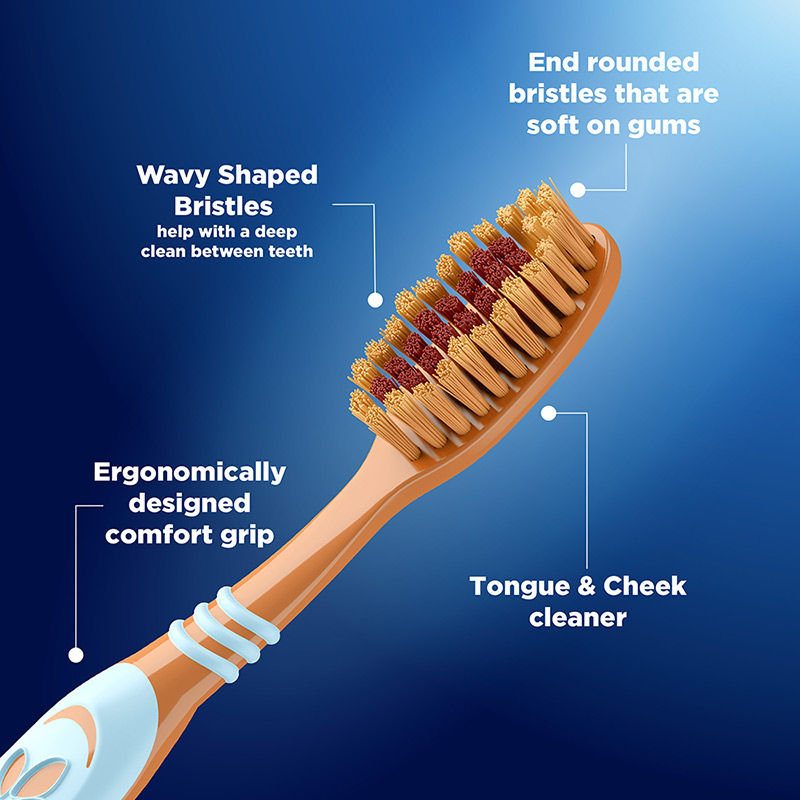 Oral-B Gentle Care Toothbrush with Clove Extract, Extra Soft (Buy 2 Get 1 Free) Buy at Indicrest Image 6