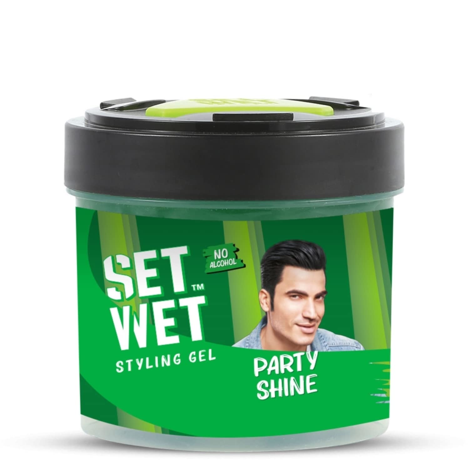 Set Wet Hair Gel for Men Party Shine Styling Gel Jar, 250ml Buy at Indicrest