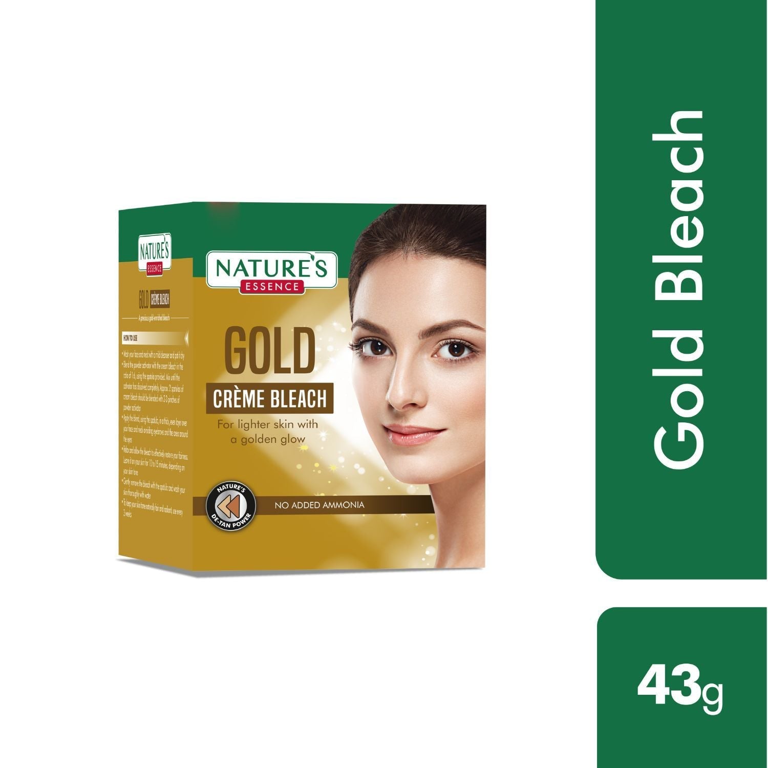 Nature's Essence Gold Creme Bleach, 43g Buy at Indicrest Image 2