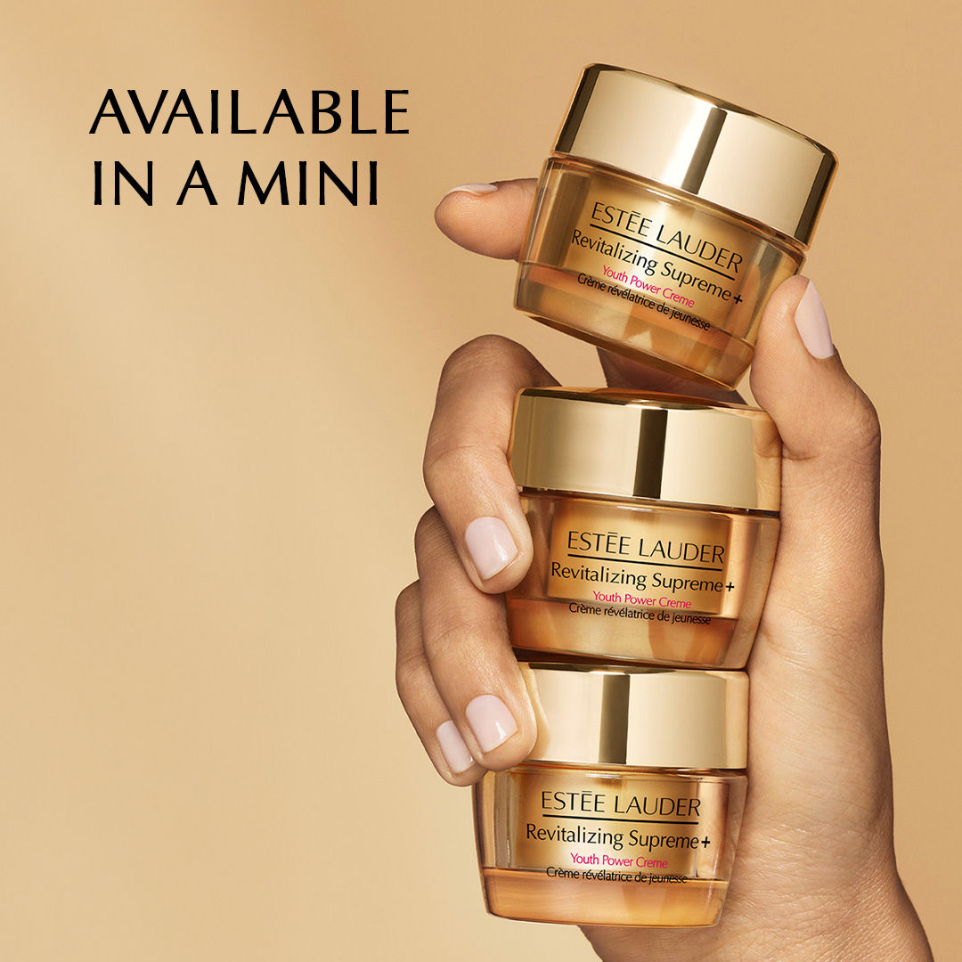 Estee Lauder Revitalizing Supreme+ Youth Power Creme Moisturizer with Hyaluronic Acid & Caffeine, 15ml