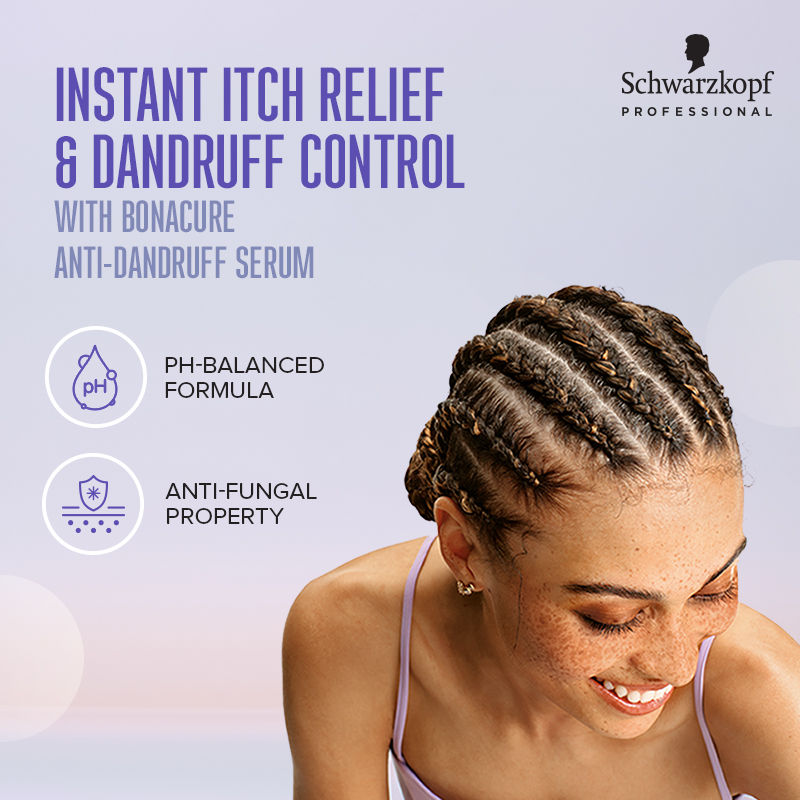 Schwarzkopf Professional Bonacure Anti-Dandruff Serum with Superberries & AHA, 100ml Buy at Indicrest Image 3
