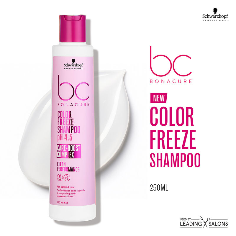 Schwarzkopf Professional Bonacure pH 4.5 Color Freeze Shampoo, 250ml Buy at Indicrest